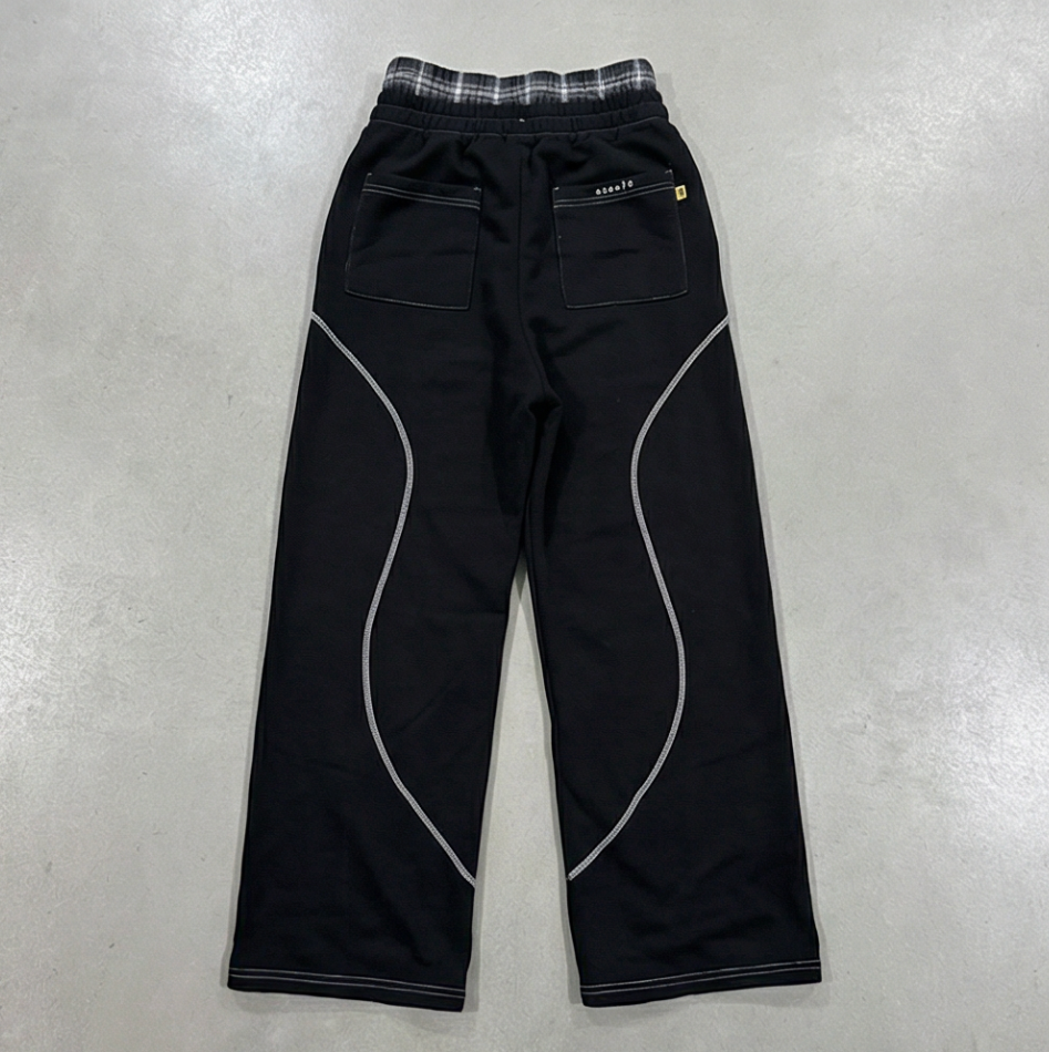 Asanté Blackout Plaid Bottoms